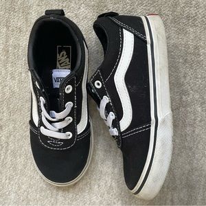 Toddler old school vans black
